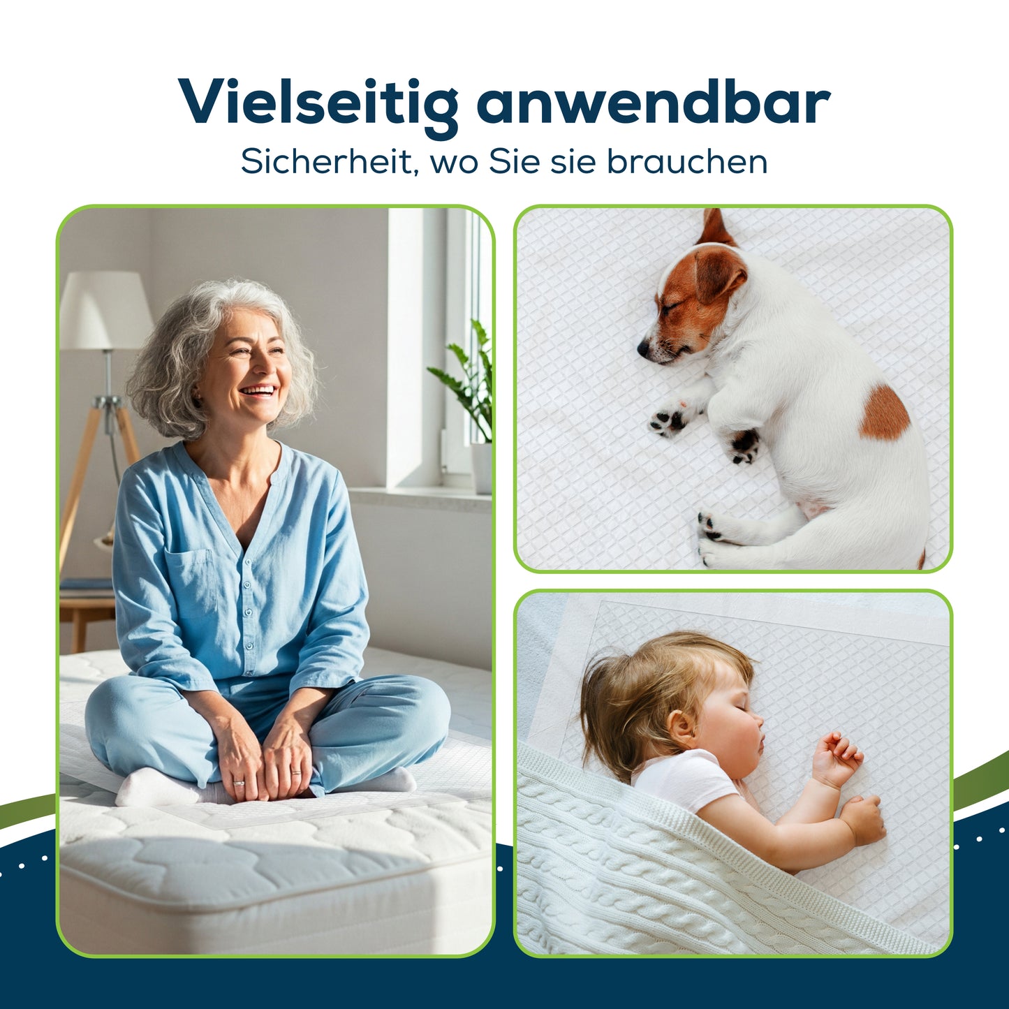 Sensalou Einweg Inkontinenz Unterlage